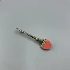 247ヴィンテージlコーラルピンク ストーン付きブローチ
