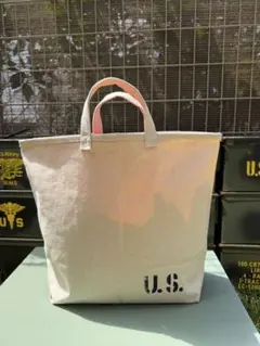 1951年製 実物】米軍 バラックバッグ ランドリーバッグ 巾着