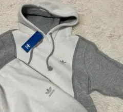 【新品】アディダス adidas パーカー セットアップ グレー L レディース
