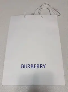 BURBERRY ショップ袋 ホワイトのサムネイル