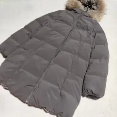 美品【 ロートレアモン 】✦ リバーシブル ロング ダウン コート 迷彩