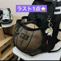 ボールバッグ　ボールリュック　バスケ　サッカー　黒　男女兼用　早い者勝ち！