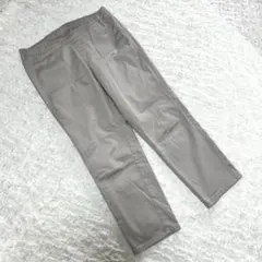 【ユニクロ】（L）ウルトラストレッチクロップドレギンスパンツ グレー
