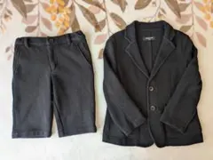 COMME CA ISM ジャケット・パンツセット 110A ブラック