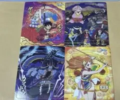 ワンピース　マグネットコレクションガム　4種　ルフィ　ナミ　カイドウ　ヤマト　他