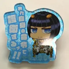 ブローノ・ブチャラティ ジョジョワールド3 グリッター缶バッジ - メルカリ