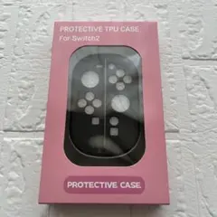 Switch 2 ケース シリコン保護ケース 耐衝撃 保護カバー ブラック