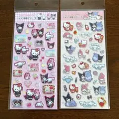 未使用、正規品、サンリオ、シール、2点セット