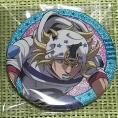 ジョジョ ジョルノ グリッター缶バッジ ジョジョワールドQ - メルカリ
