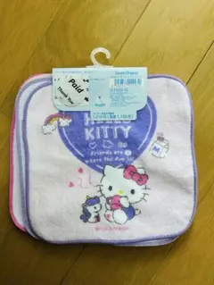 ハローキティ ミニタオル 4枚セット