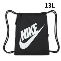 【新品】NIKE ヘリテージ ドローストリングジム サック 13L ブラック