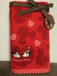 値下げ！ディズニー ミッキー ミニー タオル 約34cm×36cm