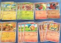 ヒビキのポケモン　進化列セット