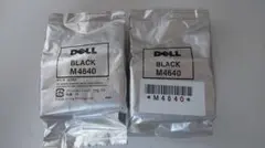 DELL ブラックM4640 純正インク 二点セット