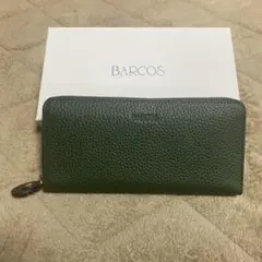 BARCOS ダークグリーン 長財布