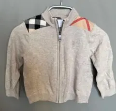 バーバリー ニットジップカーディガン BURBERRY ブルゾン ジップアップ