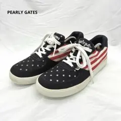 PEARLY GATES ゴルフシューズ 星条旗 ネイビー 27.0cmのサムネイル