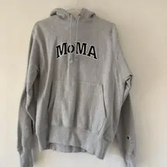 Y*i様 Champion MoMAロゴ フード付きパーカー S