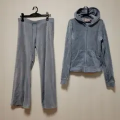 JUICY COUTURE ベイビーブルー セットアップ M
