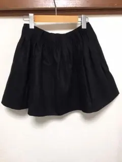 Miu Miu ミュウミュウ黒フレアミニスカート