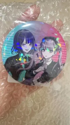 HUNDRED LINE ハンドラ 九十九今馬&九十九過子　特典 ホロ缶バッジ