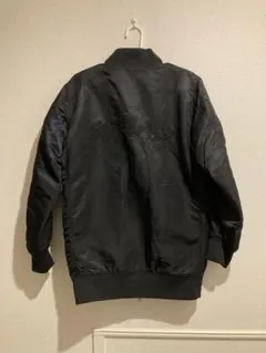 full-bk MA-1 ロング　ブラック　MA1 ブルゾン　アウター　M