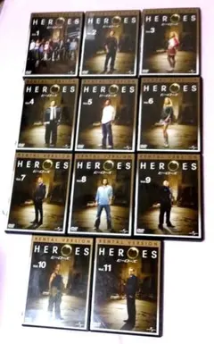《DVD》HEROES　ヒーローズ　vol.1～11　11枚セット