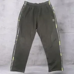 adidas スウェットパンツ 3ライン 刺繍ロゴ 古着 Y2K トラックパンツ