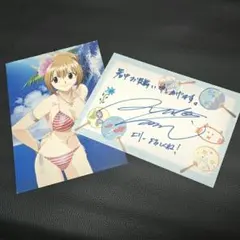 【超レア】川澄綾子 直筆サイン RAVE エリー 暑中見舞いはがき 非売品 当選 メルカリ