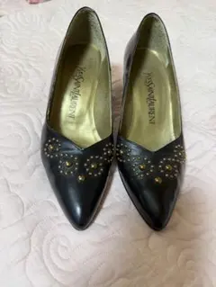 Yves Saint Laurent レザー パンプス スタッズ装飾のサムネイル