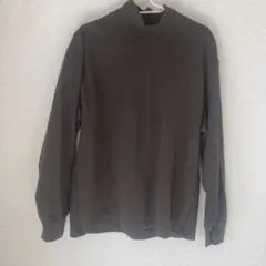 ブラッシュドモックネックTシャツ