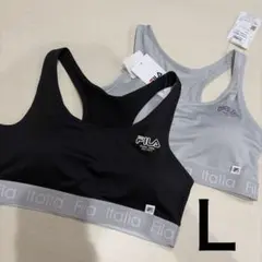 新品 FILA フィラ ブラトップ スポーツブラ ハーフトップ L 2枚セットのサムネイル