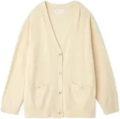 SNIDEL HOME デザインボタンカーディガン