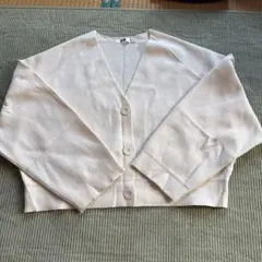 UNIQLO Vネック 長袖カーディガン Mサイズ
