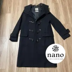 nano universe ネイビー ダッフルコート　36サイズ