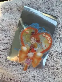 入場者特典　キミとアイドルプリキュア　うちわ型クリアカード　キュアウィング