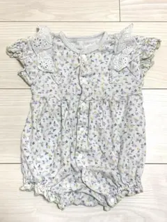 アプレレクール　ロンパース 70cm さくらんぼ柄　半袖　女の子