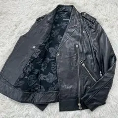 ライダースジャケット刺繍