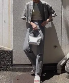 O368/美品 Ameri Vintage アメリ レースドッキングデニム 25 DENIM SERIES