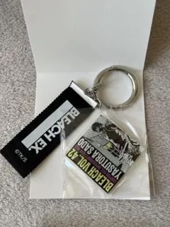 BLEACH EX レコードジャケットキーチェーンYASUTORA SADO