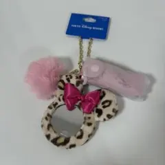 東京ディズニーリゾート レオパード柄 リップケース ミラー ミニーマウス