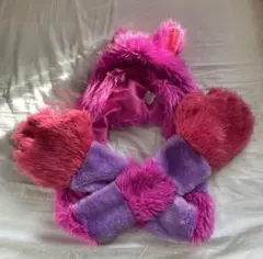 ディズニー マフラーファンキャップ チェシャ猫
