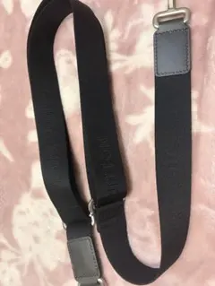 Louis Vuitton ショルダーストラップ　黒　ショルダーストラップのみ