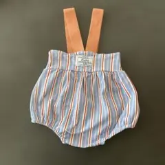 ベビー　サスペンダー付ブルマ（70～80cm・Cottoli/オーガニック）