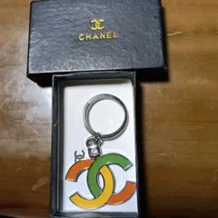 す*f様 CHANEL カラフル CCロゴ キーホルダー