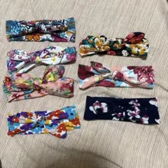 【まとめ売り】ベビーヘアバンド　7柄