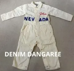 denim dungaree ロンパース　オーバーオール