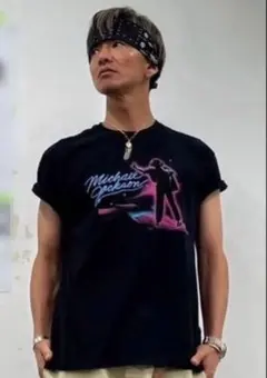 M】キムタク着 Michael Jackson マイケルジャクソン Tシャツ - メルカリ