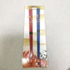 東京ディズニーリゾート　富士山とミッキーマウスの箸 2本セット 夫婦橋 ペア