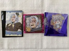 バレンタイン チョコ風カード 缶バッジ アニマルクッキーバッジ 宇髄天元